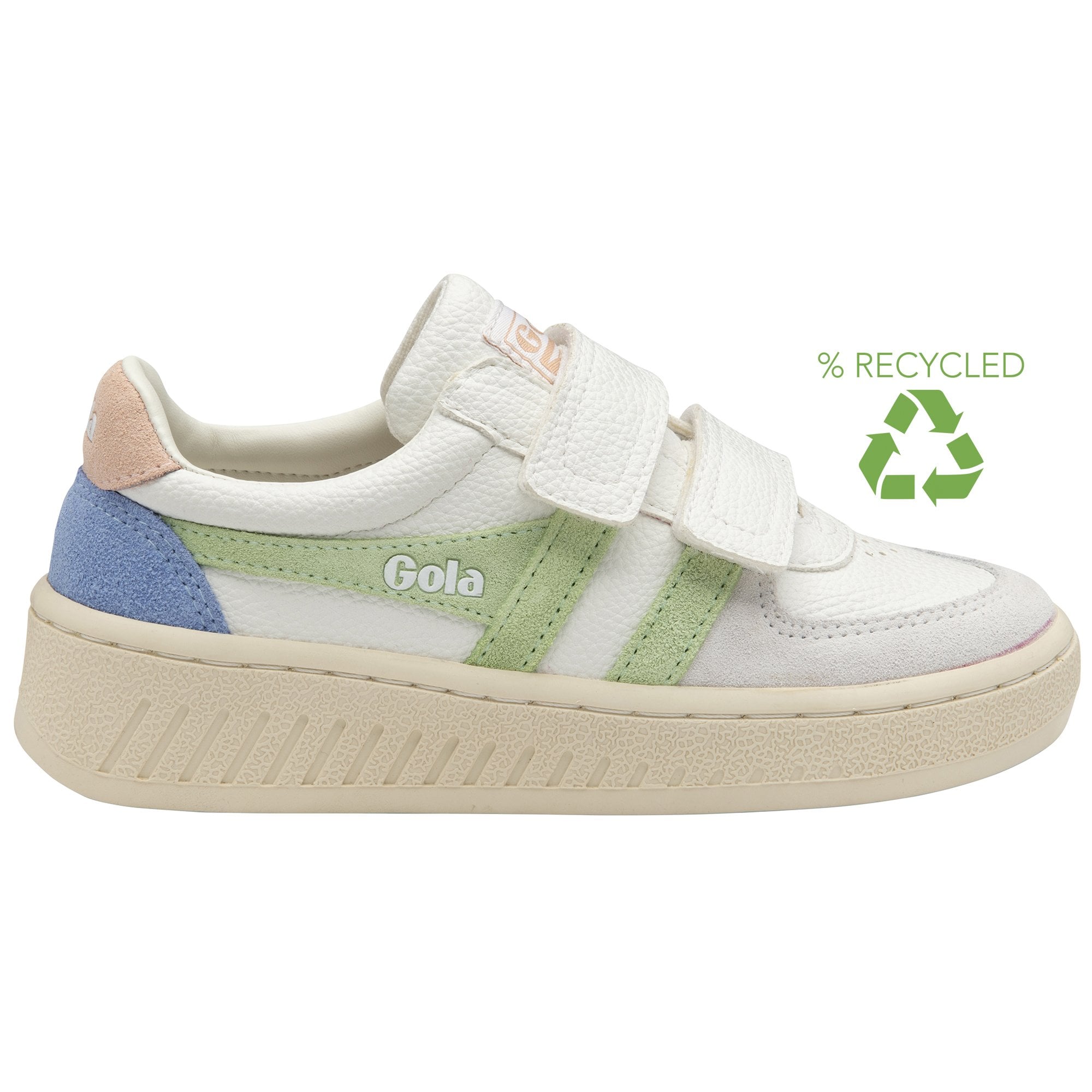 Gola Classics Kids Sapatos de Corrida com Fivela Grandslam Trident
