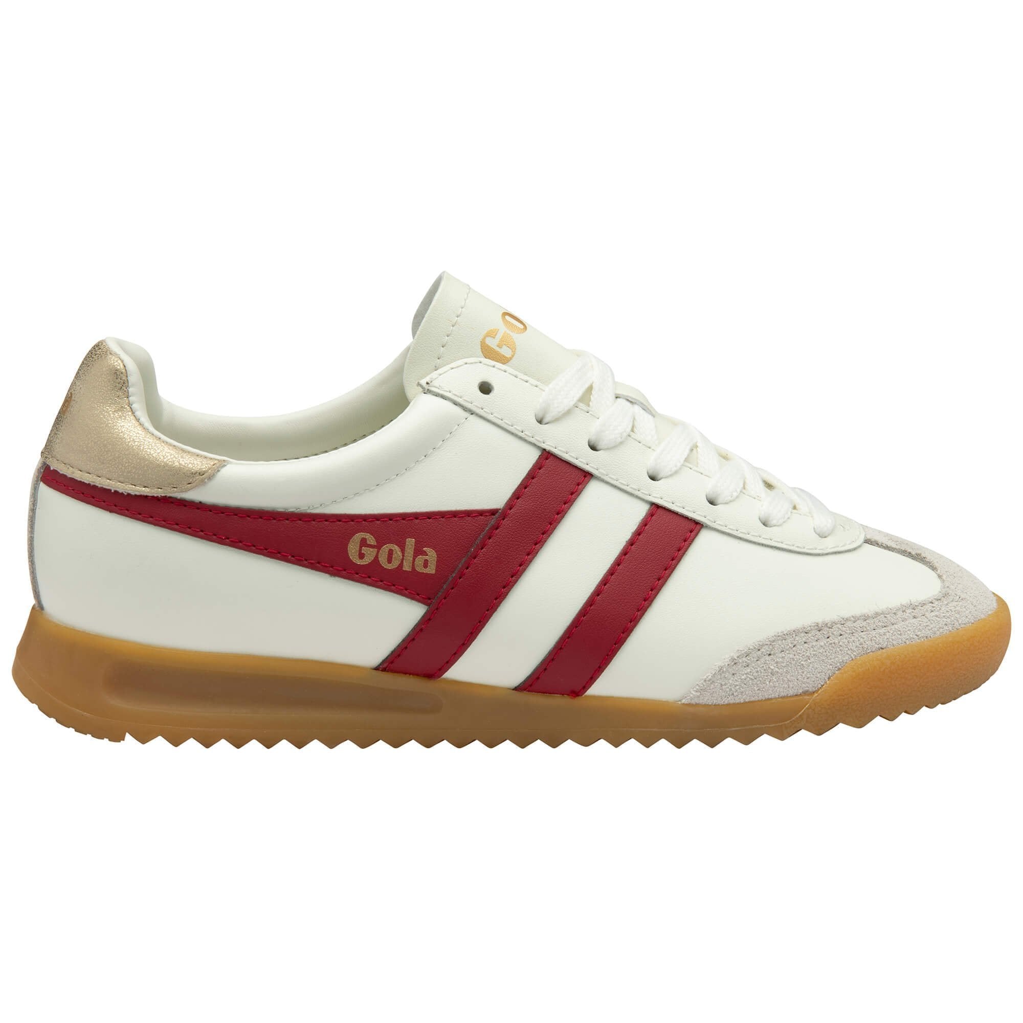 Sapatilhas de Couro Torpedo Femininas Gola Classics