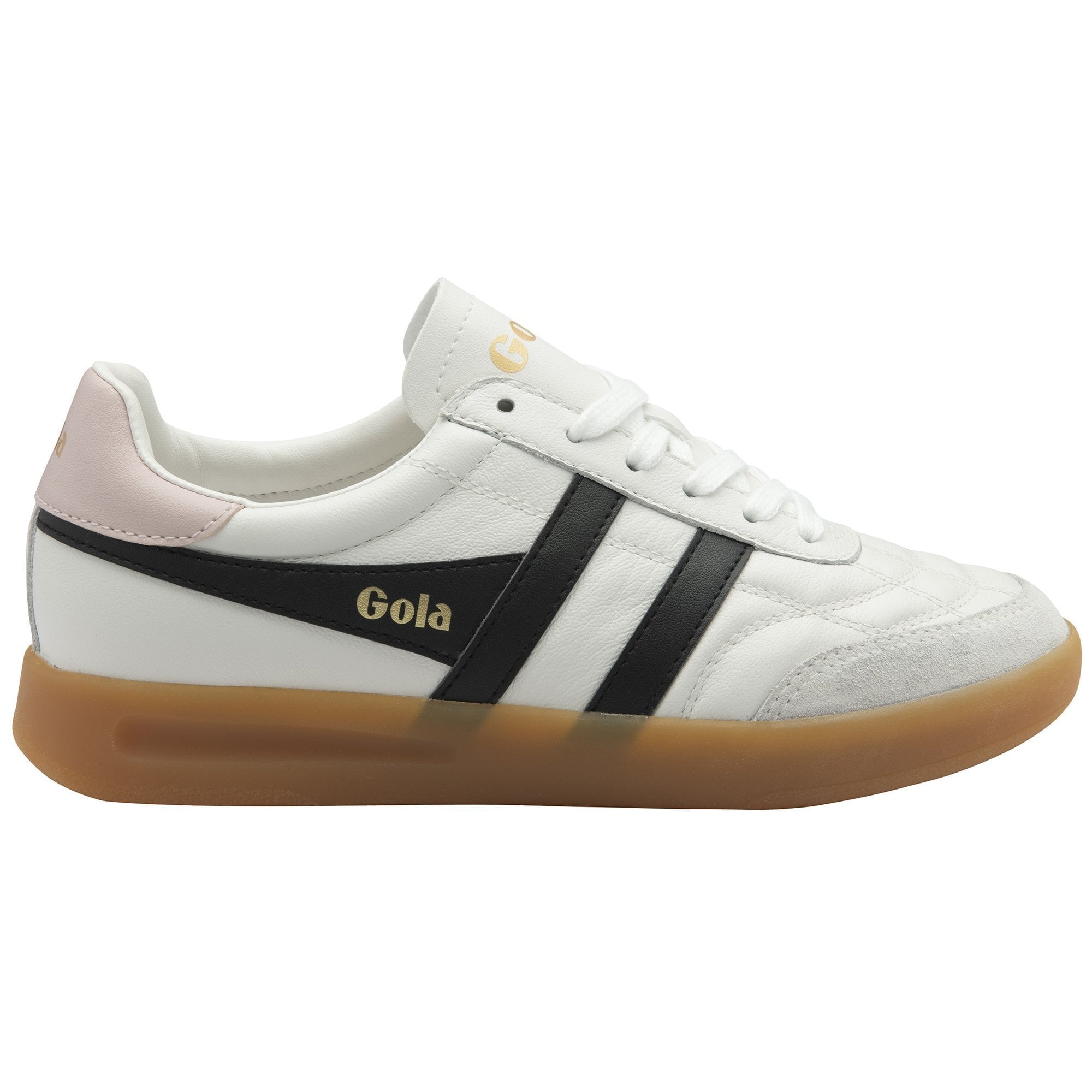 Sapatilhas de Couro Stadia Gola Classics para Mulheres