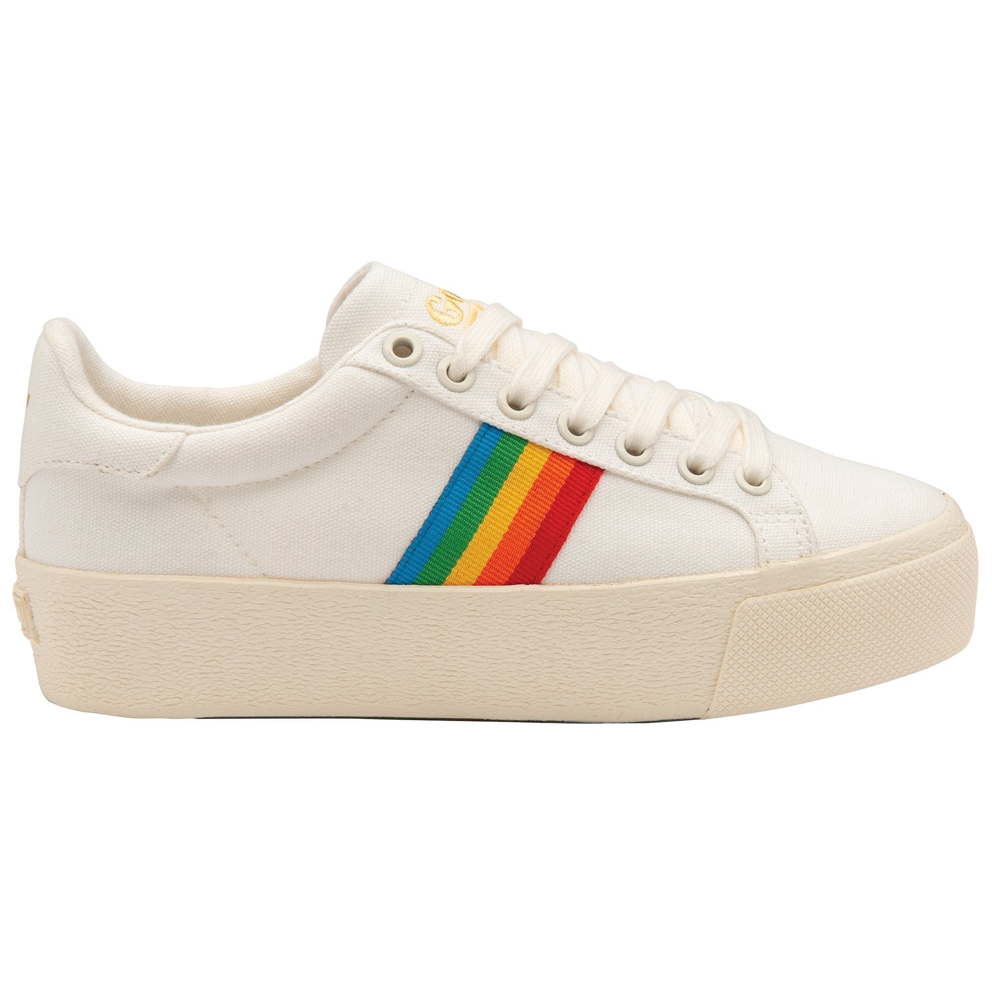 Sapatos de Corrida Gola Clássicos Vegan para Mulheres Orchid Platform Rainbow